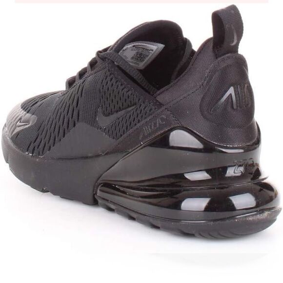 Nike Air Max 270 Men's Triple Black Athletic Running Shoes size 14/13 NEW - Picture 8 of 11